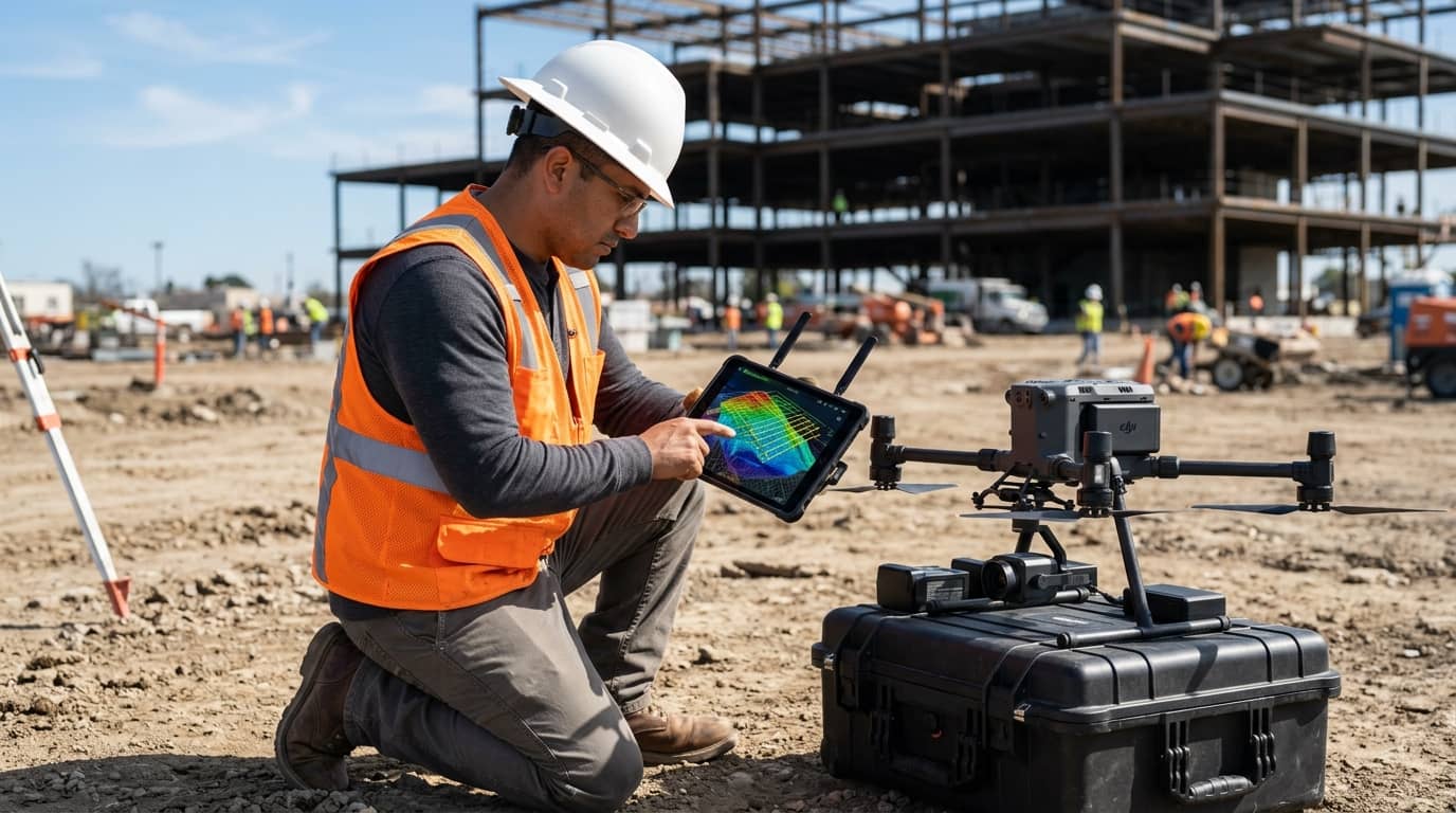 Curso de mapeo con drones para construcción y obra civil