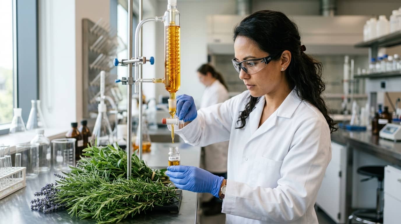 Aromatic plants training