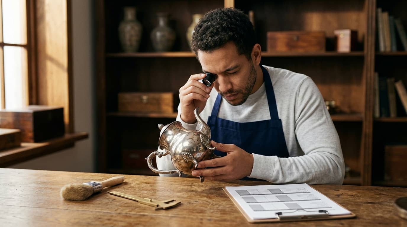 Entrenamiento para Comerciante de Antigüedades