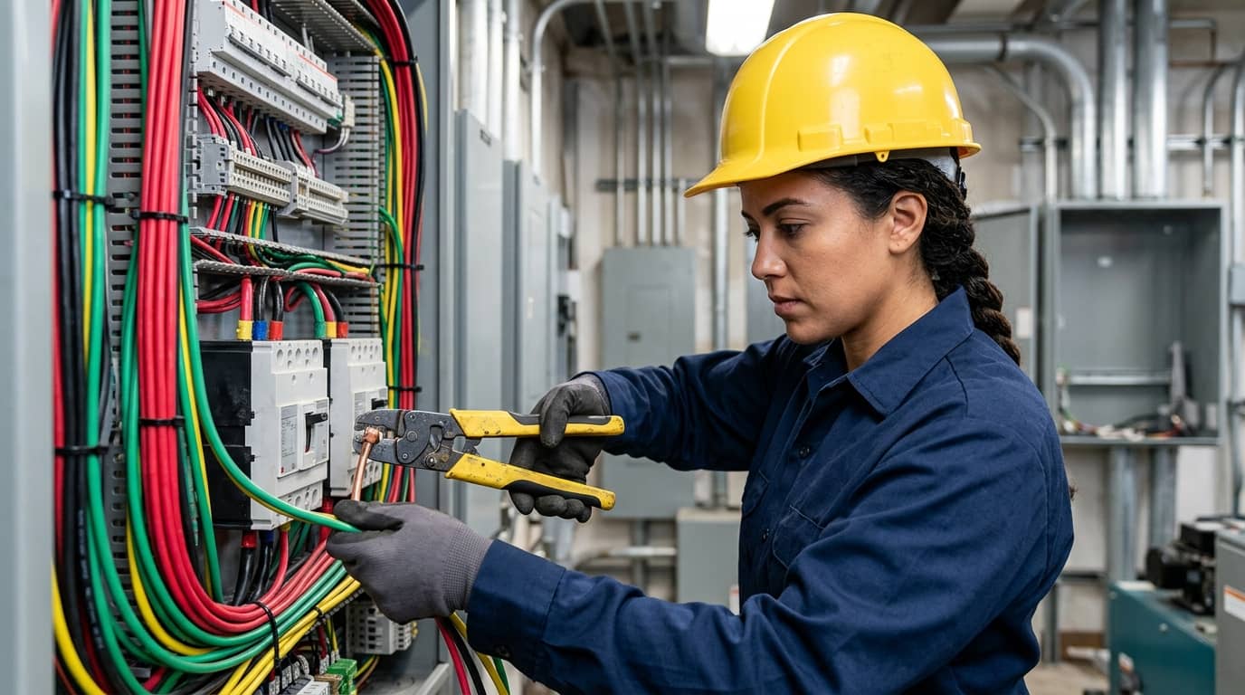 Curso de electricista de distribución eléctrica