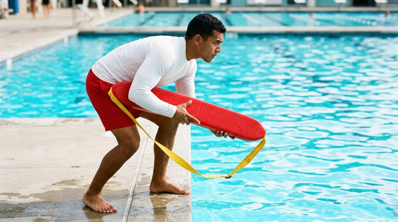 Entrenamiento de Salvavidas Acuático