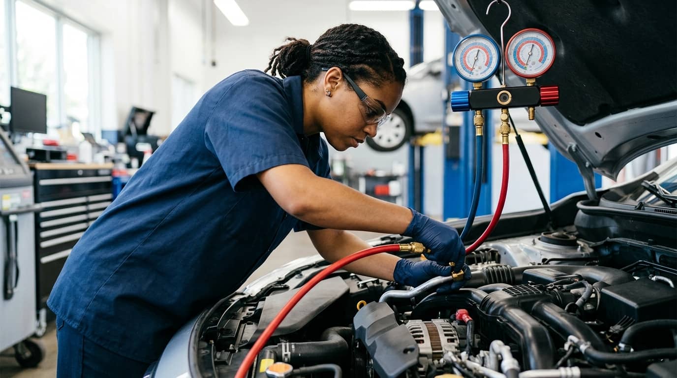 Auto air conditioning training