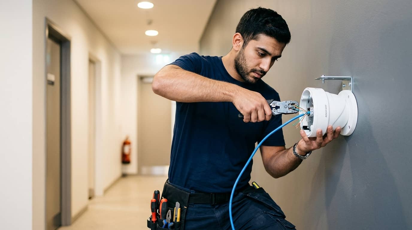 Curso de instalación de alarmas y CCTV