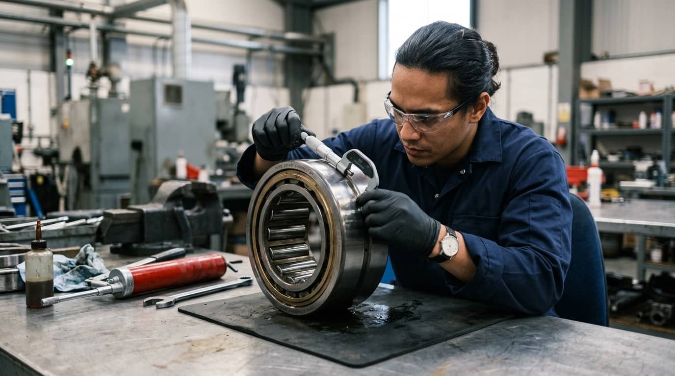 Curso de mantenimiento de rodamientos