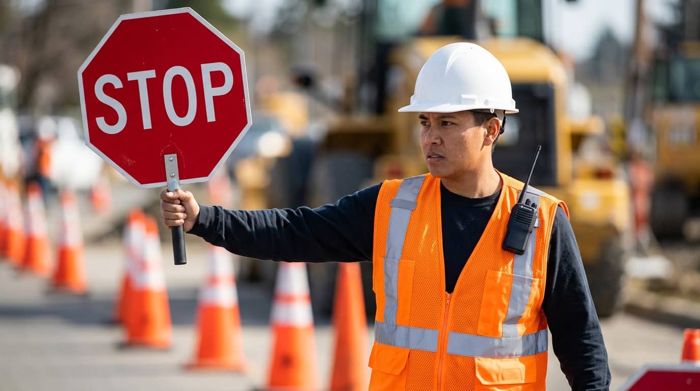 Curso de Controlador de Tráfego em Obras