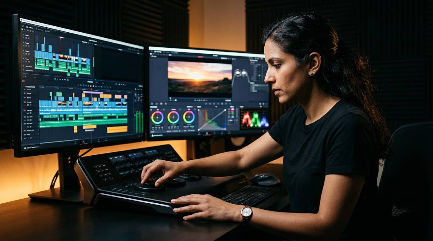 Audiovisual Editing and Post-Production Course