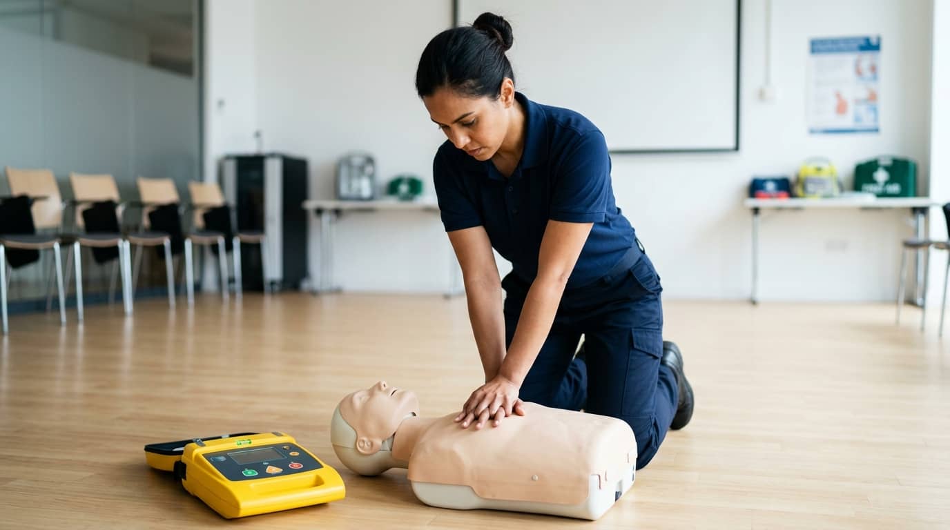 Curso de Suporte Básico de Vida e Planejamento de Evacuação de Emergência