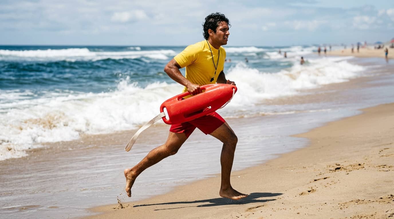 Curso de Treinamento de Salva-vidas de Praia