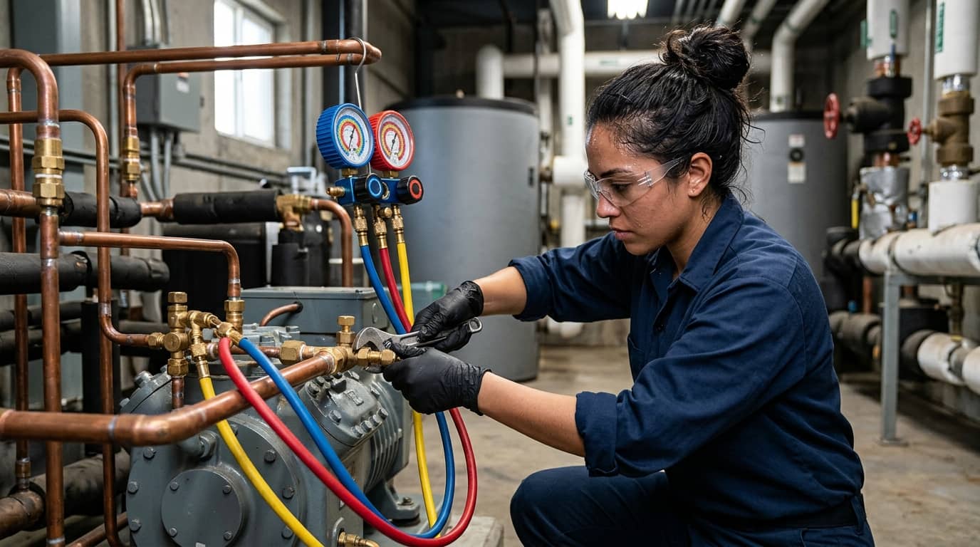 Curso de refrigeración comercial profesional