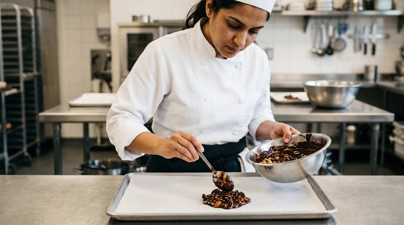 Curso de elaboración de enjambres de chocolate