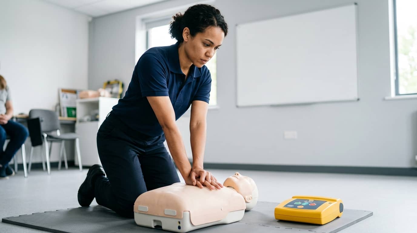Curso de RCP y uso del DEA