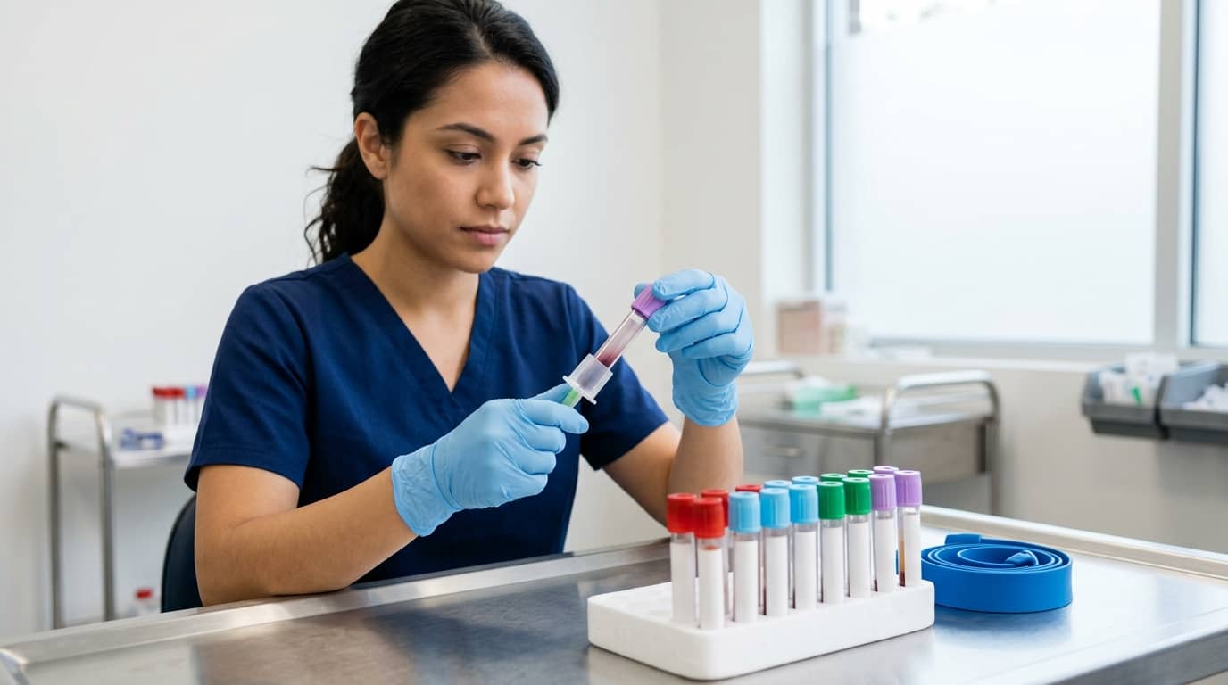 Curso de extracción de sangre
