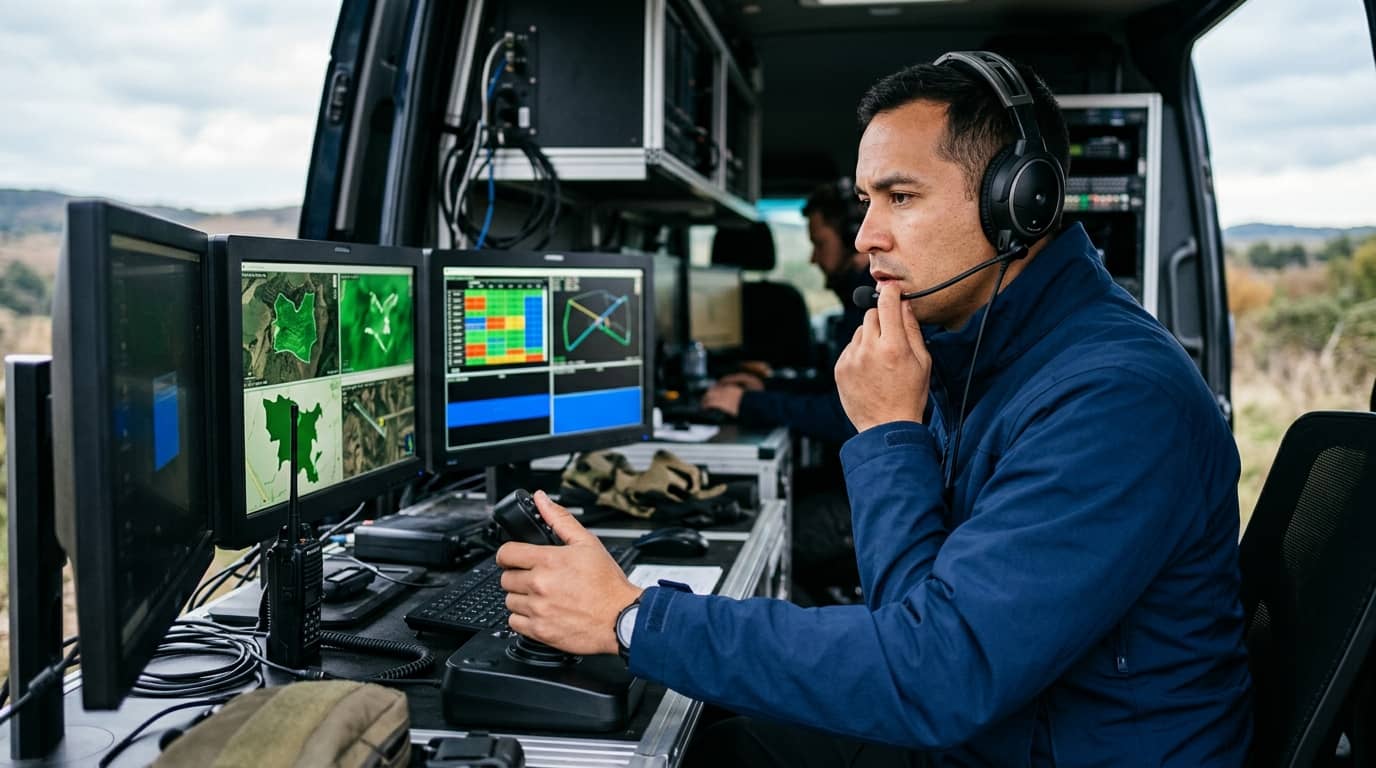 Curso de CRM (gestión de recursos de tripulación) para drones (RPAS)