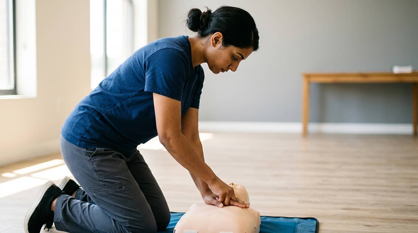Curso de primeros auxilios para bebés