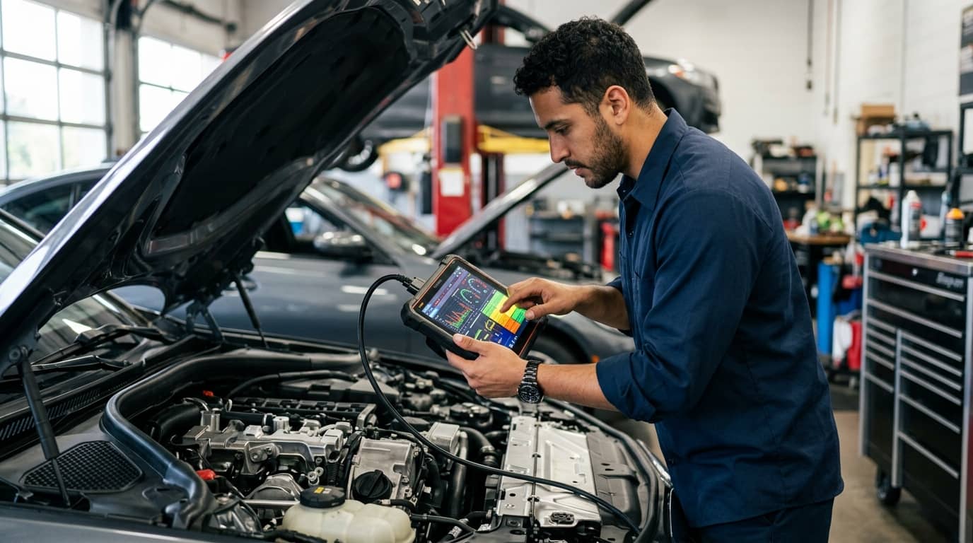 Automotive diagnostic technician training