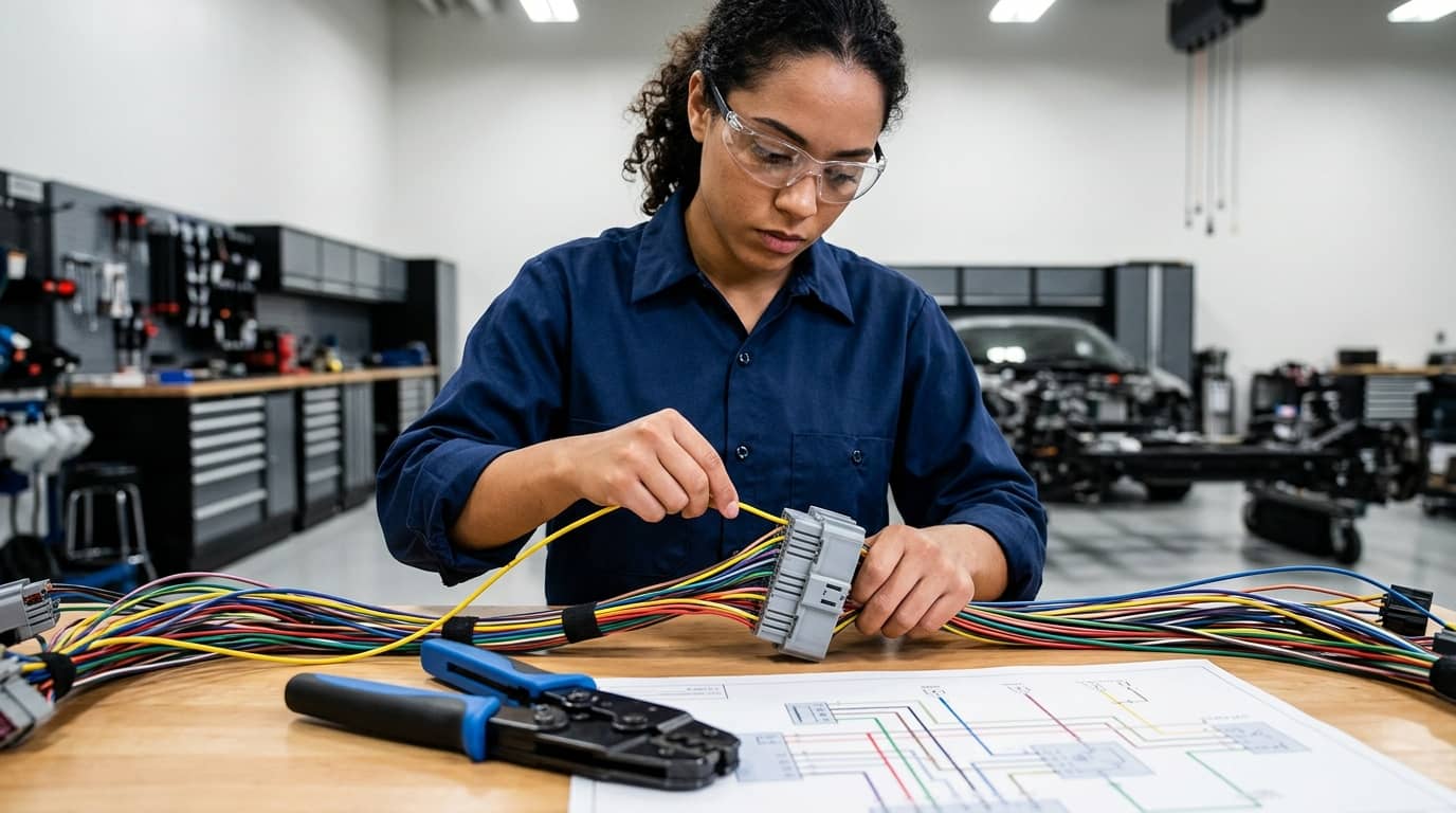 Curso de arneses y cableado de automoción