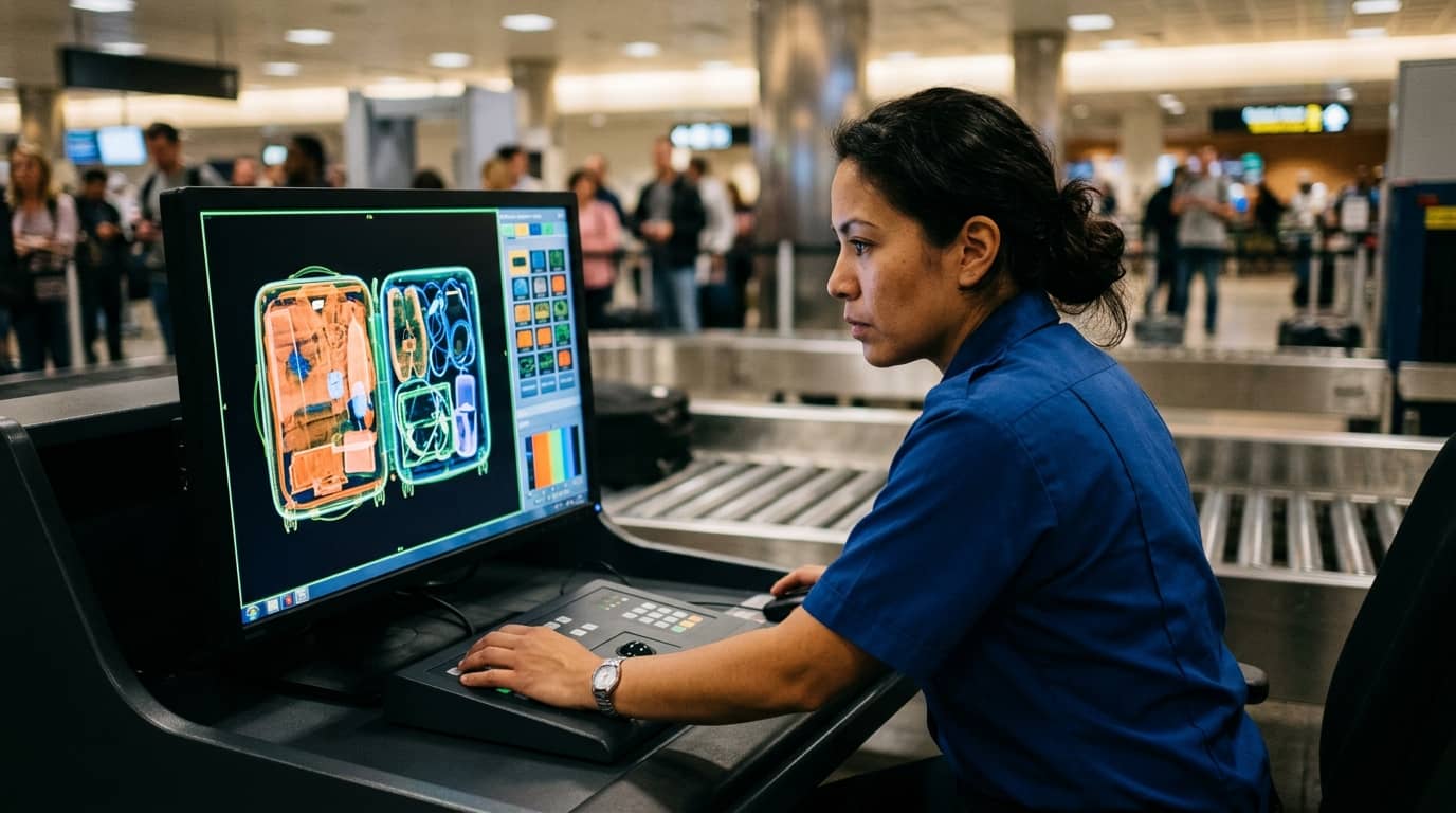 Curso de operador de rayos X aeroportuarios