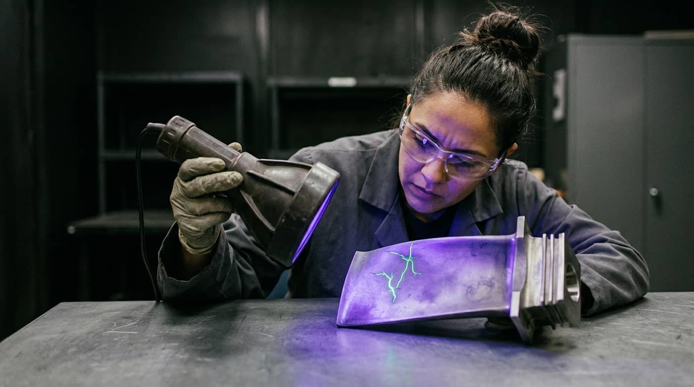 Entrenamiento en Inspección por Líquido Penetrante
