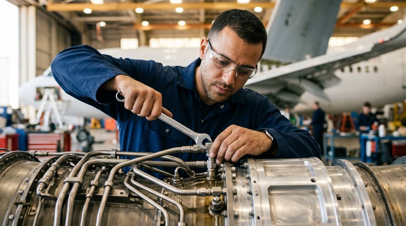 Treinamento de Técnico Aeronáutico