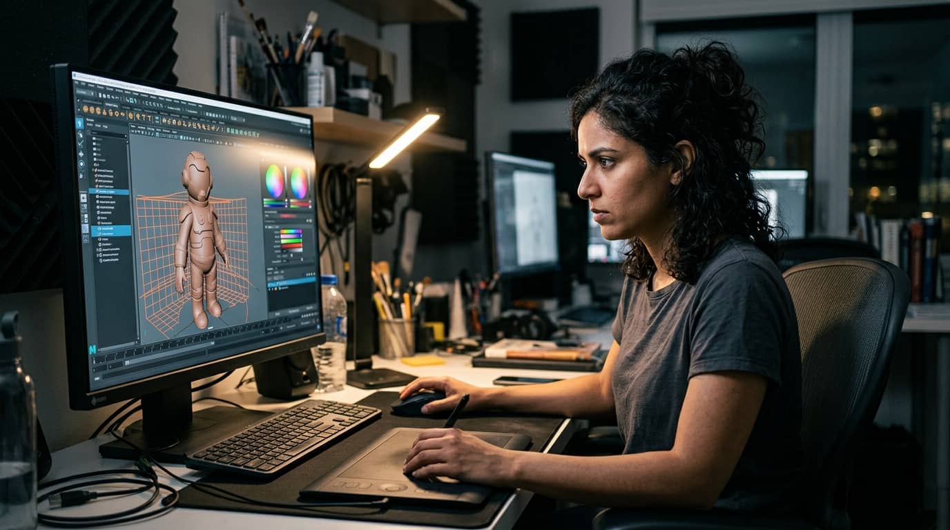 3D Illustrator Course