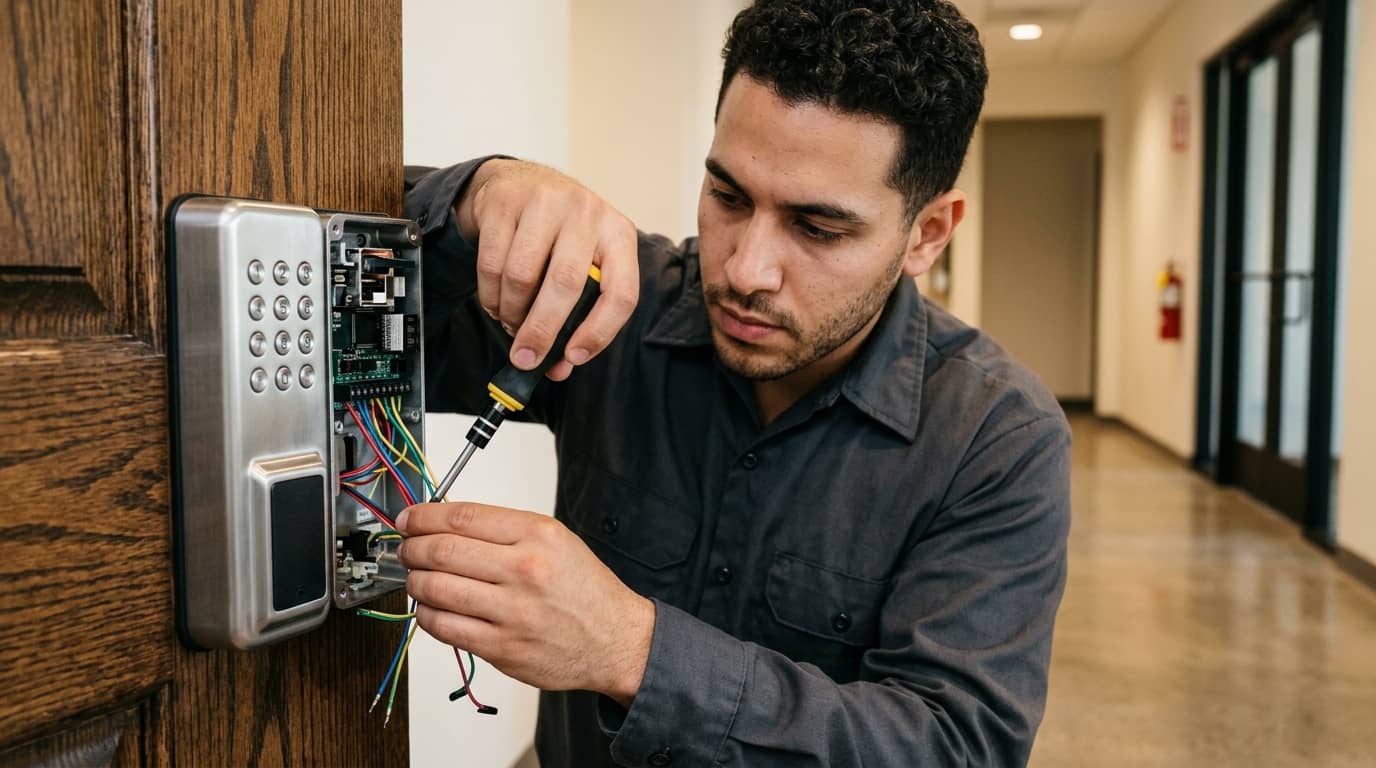 Curso de instalación y reparación de cerraduras electrónicas