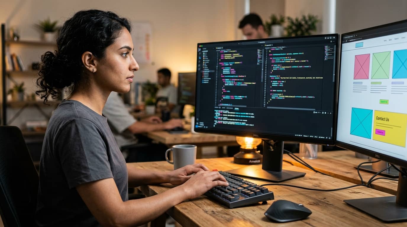 Course on how to create websites