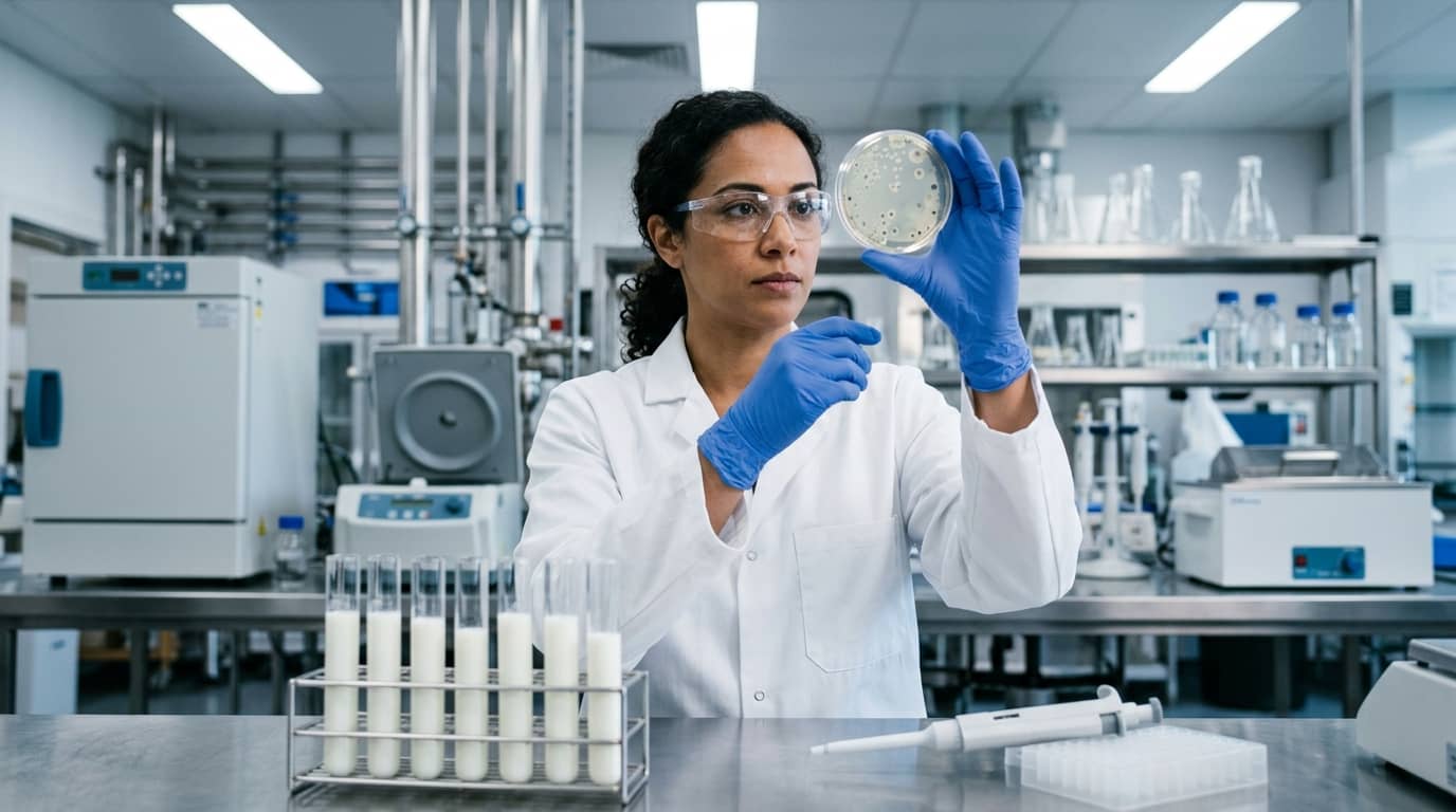 Curso de microbiología de productos lácteos
