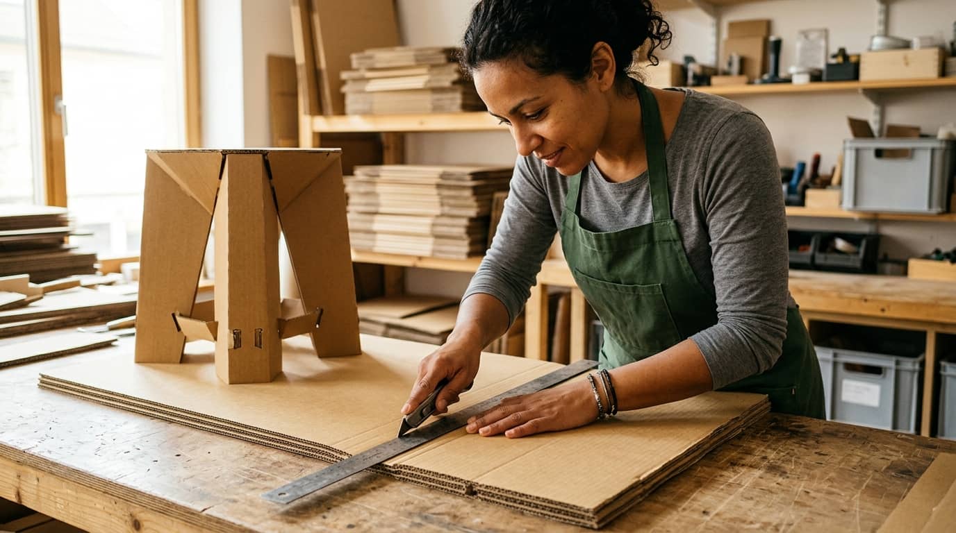 Curso de Móveis de Papelão