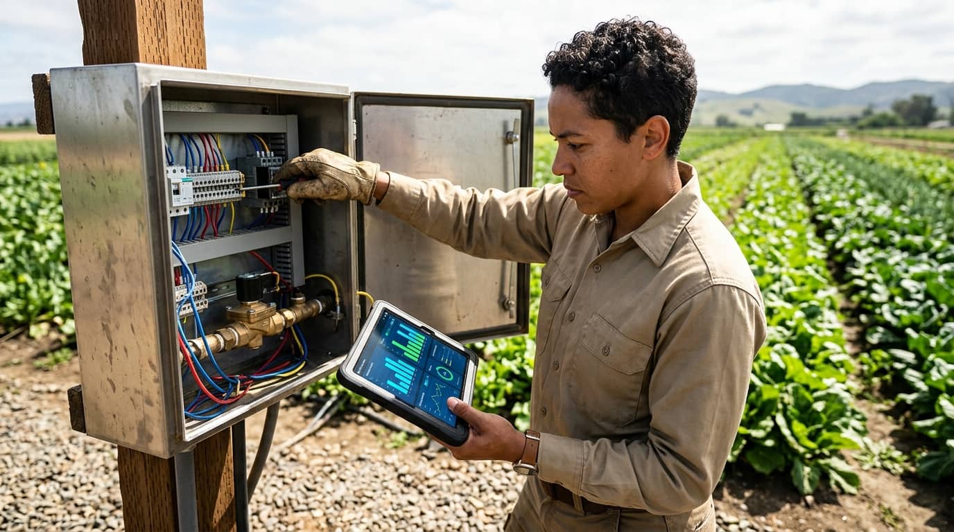 Curso de riego automatizado