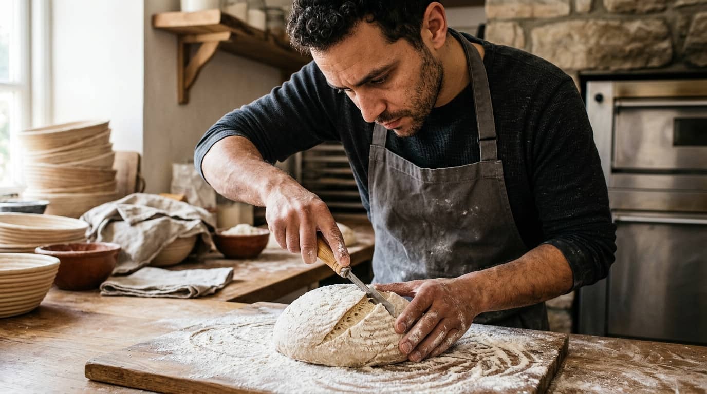 Curso de panadería y fermentación natural (masa madre)