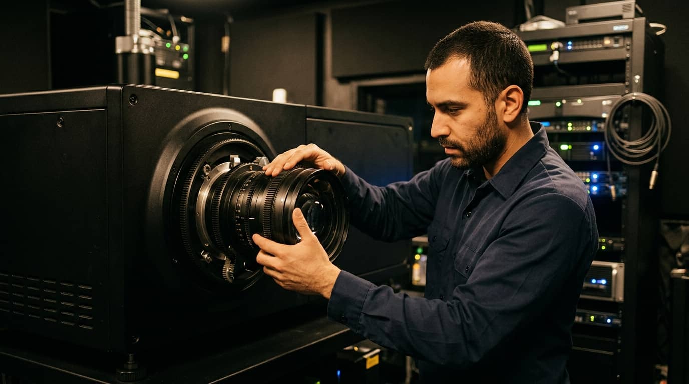 Treinamento de Projeccionista de Cinema