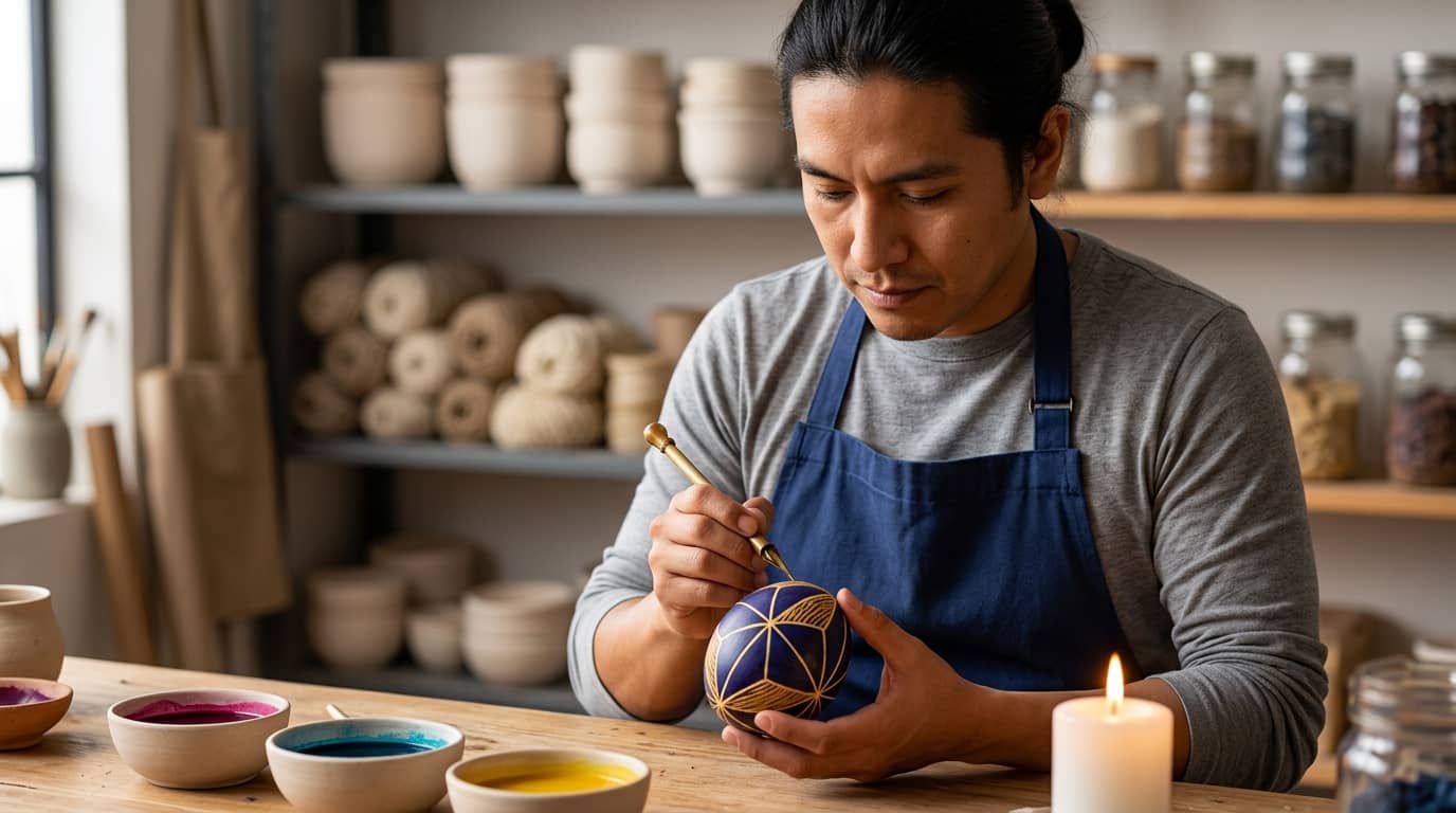 Curso de elaboración de huevos de Pascua