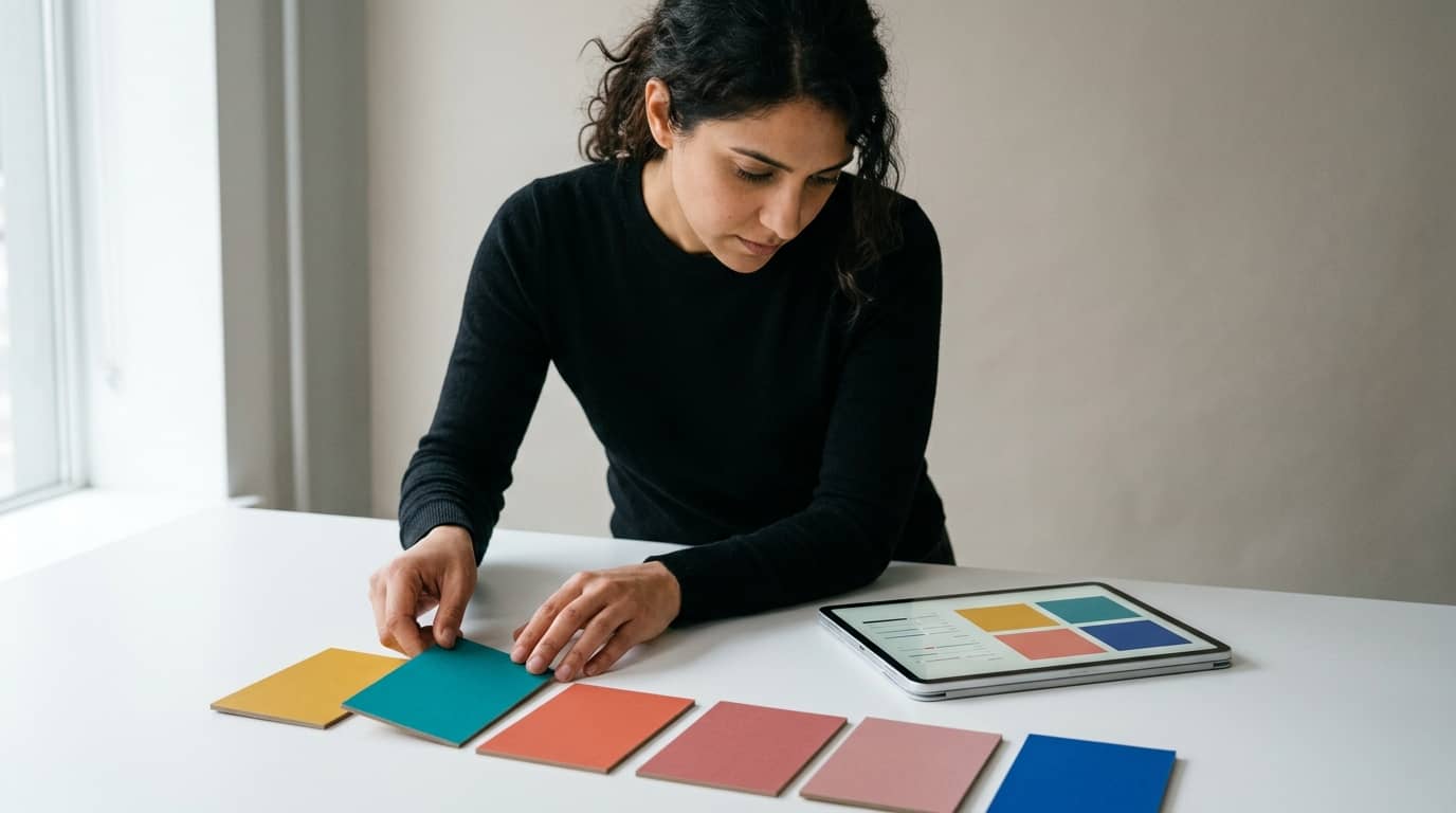 Curso de teoría y paletas de color