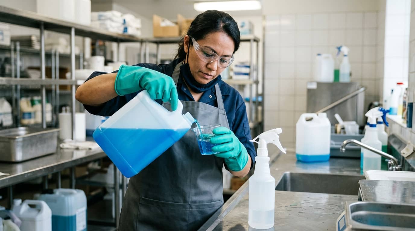 Entrenamiento en Productos Químicos de Limpieza