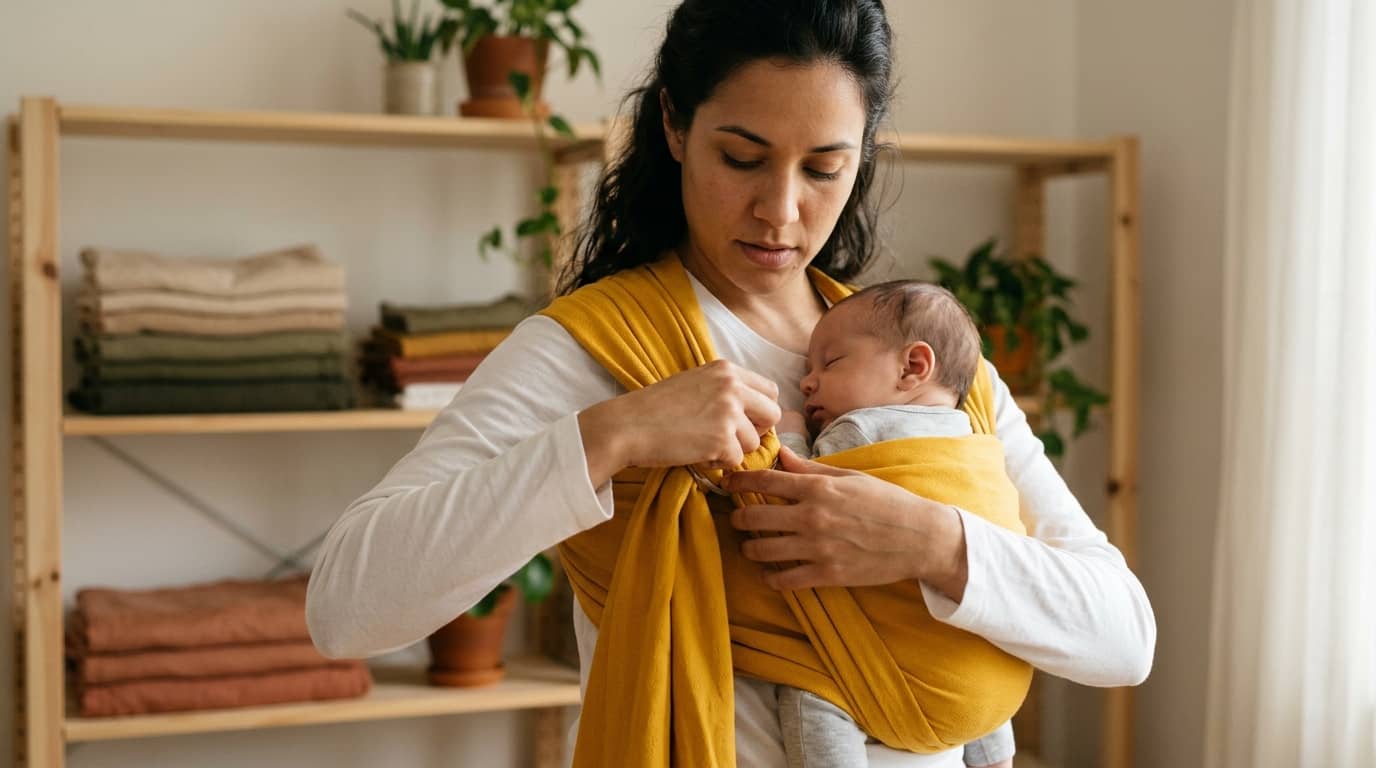 Baby sling carrying course