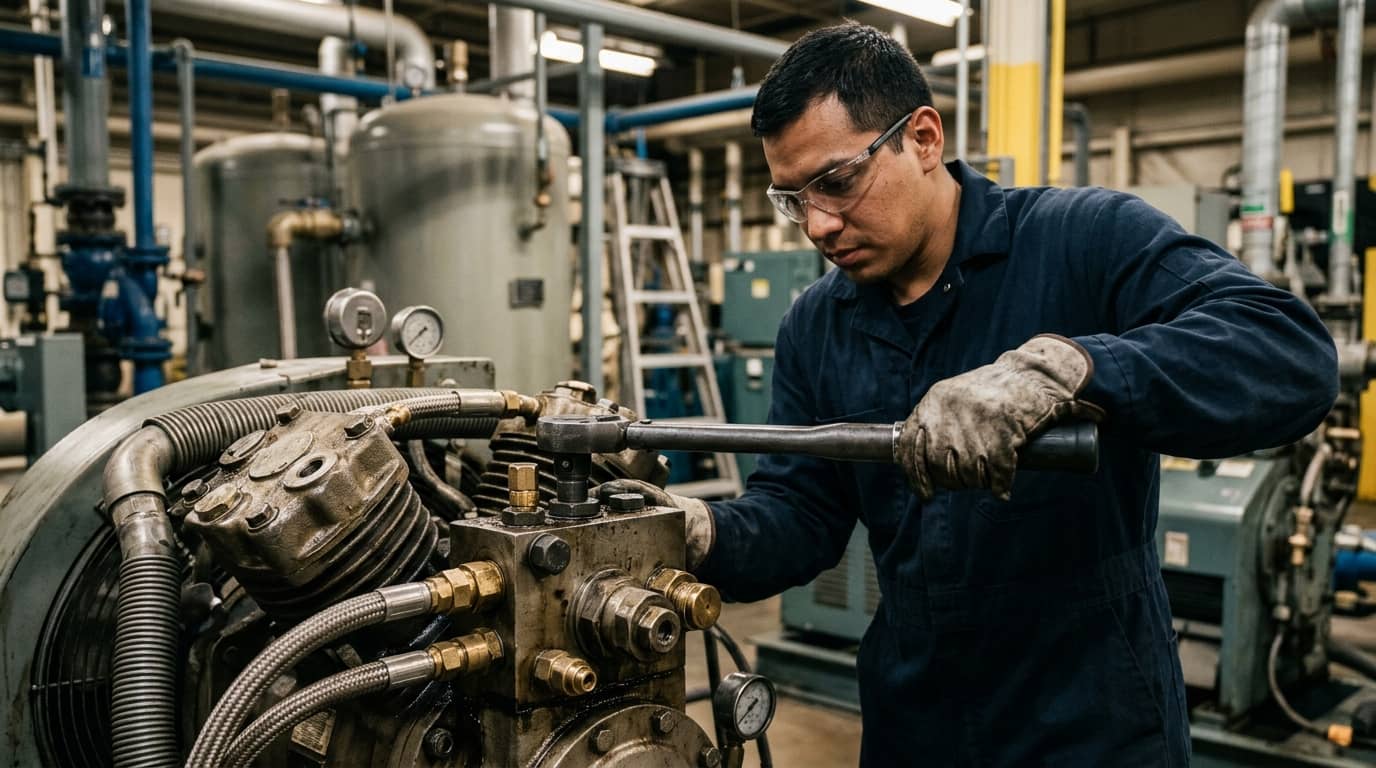 Curso de mantenimiento de compresores de aire