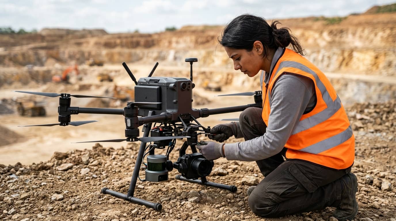 Curso de topografía con drones