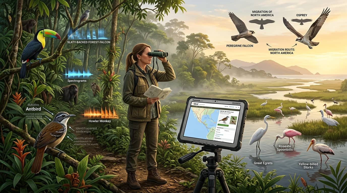 Curso de identificación de aves