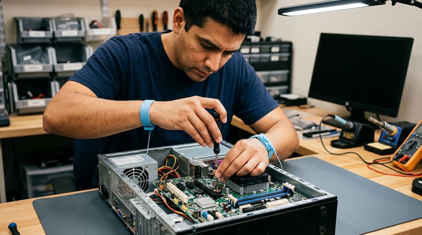 Curso de reparación de computadoras