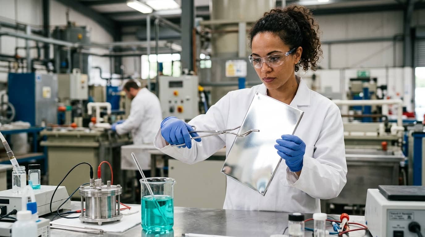 Curso de Galvanoplastia e Melhoria de Processos