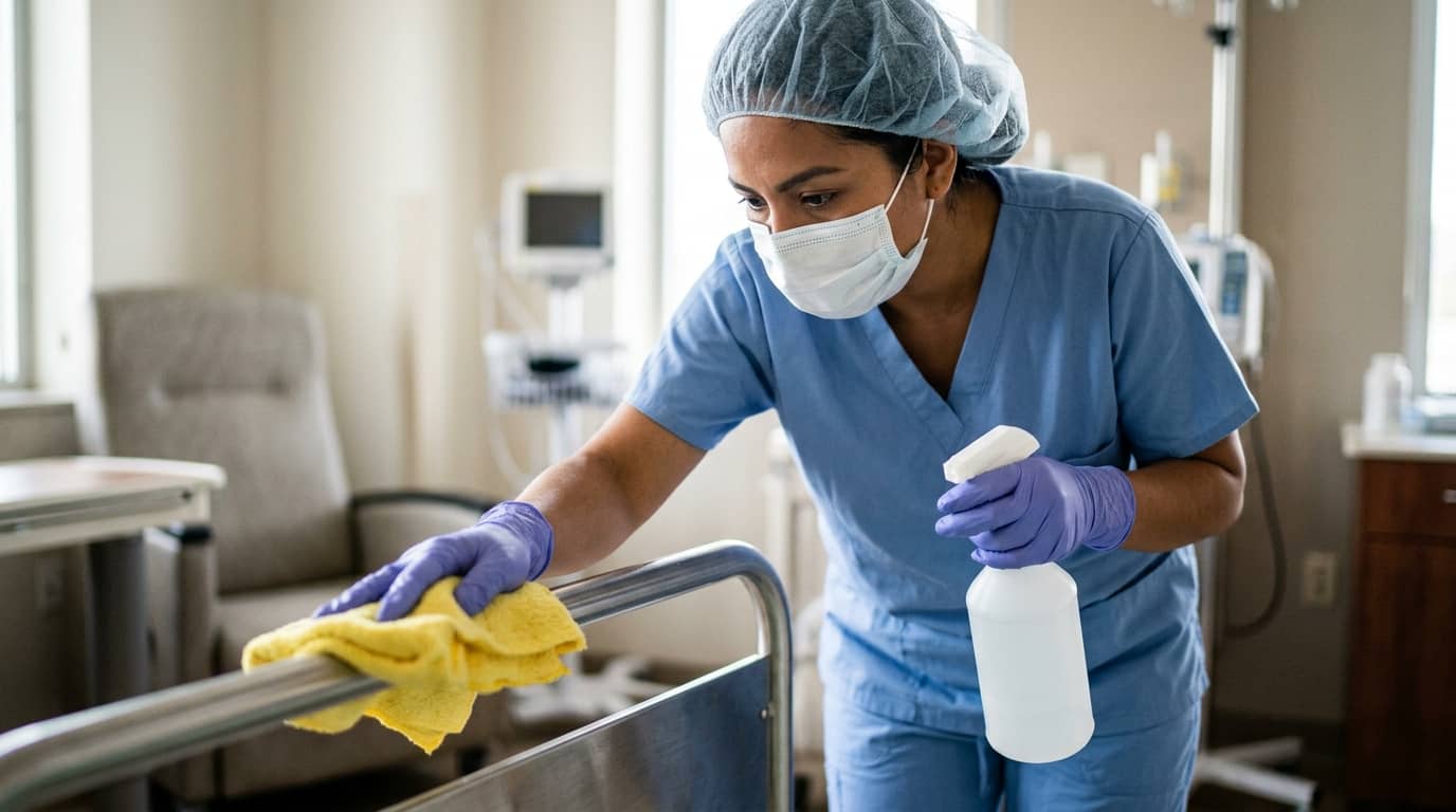 Curso de limpieza hospitalaria