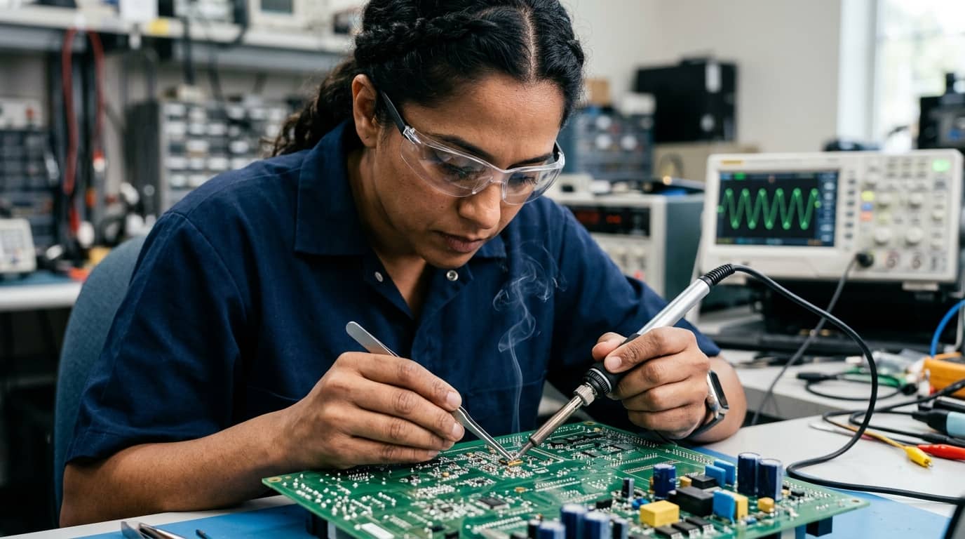 Curso de reparación de circuitos electrónicos