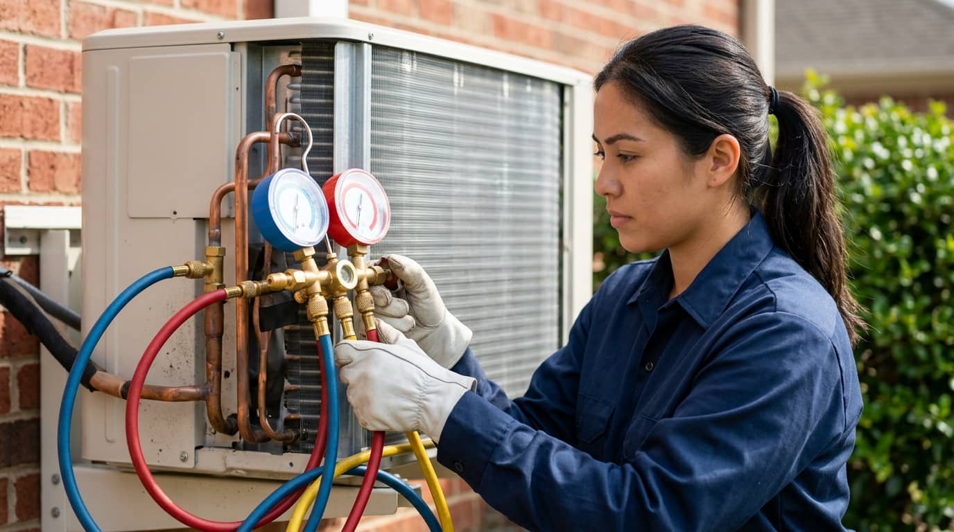 Entrenamiento para Ensamblador y Reparador de Aire Acondicionado