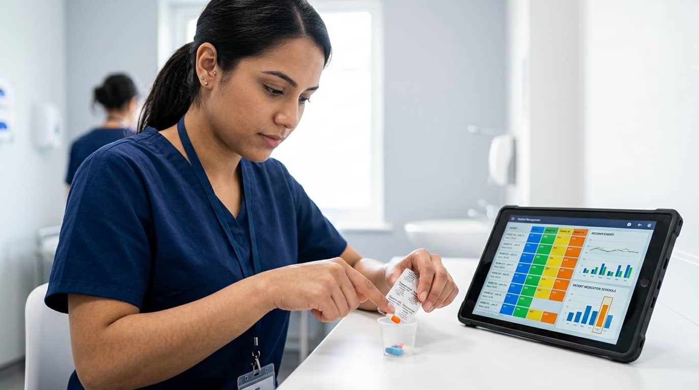 Assist Clients with Medication Course