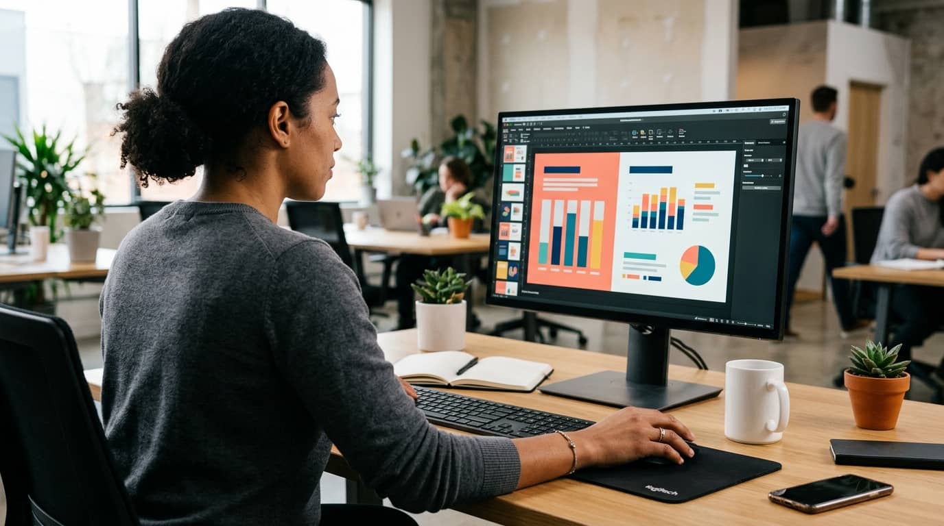 Curso de Como Fazer Slides Criativos