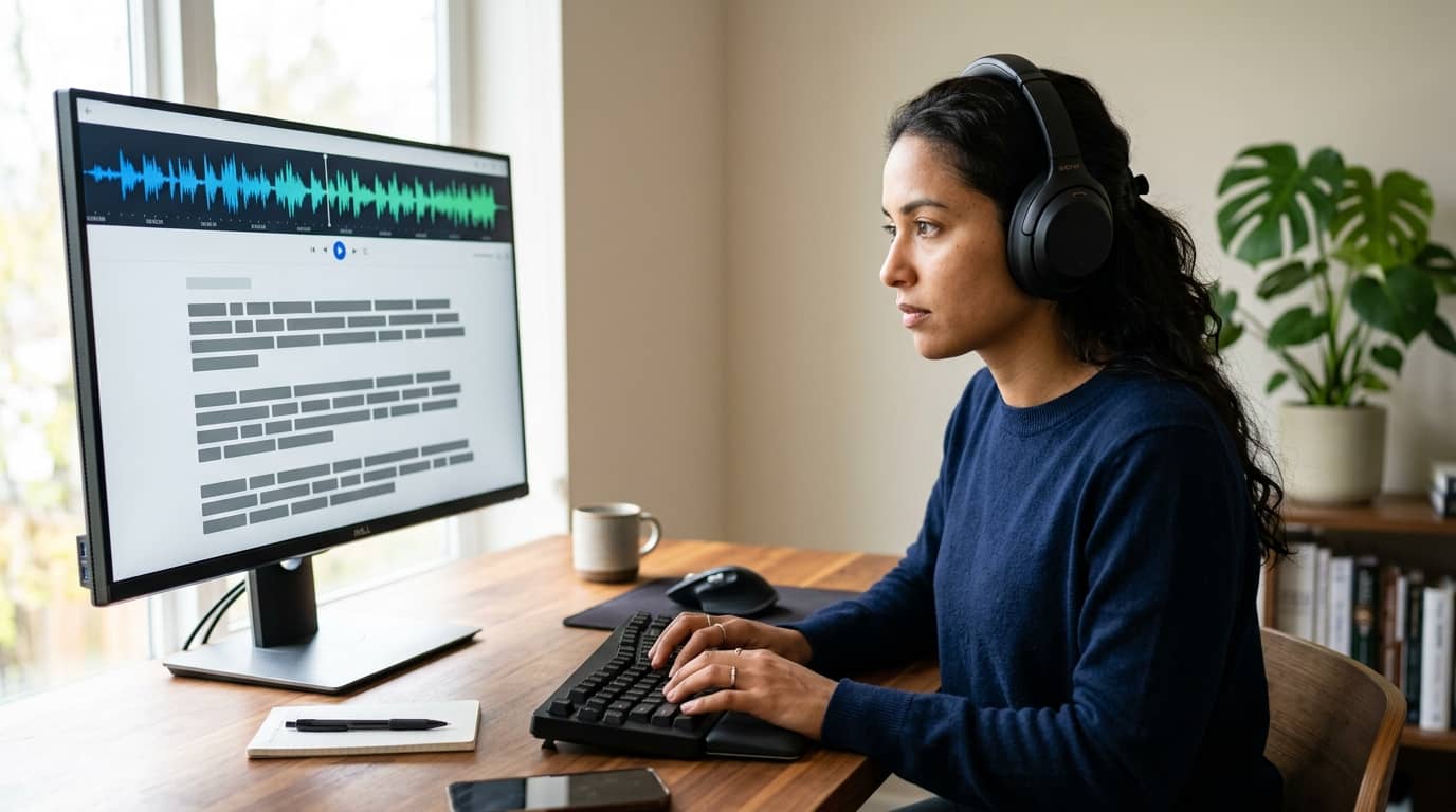 Audio Typing Course