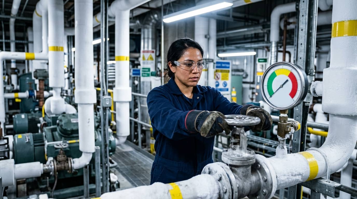 Curso de refrigeración con amoníaco