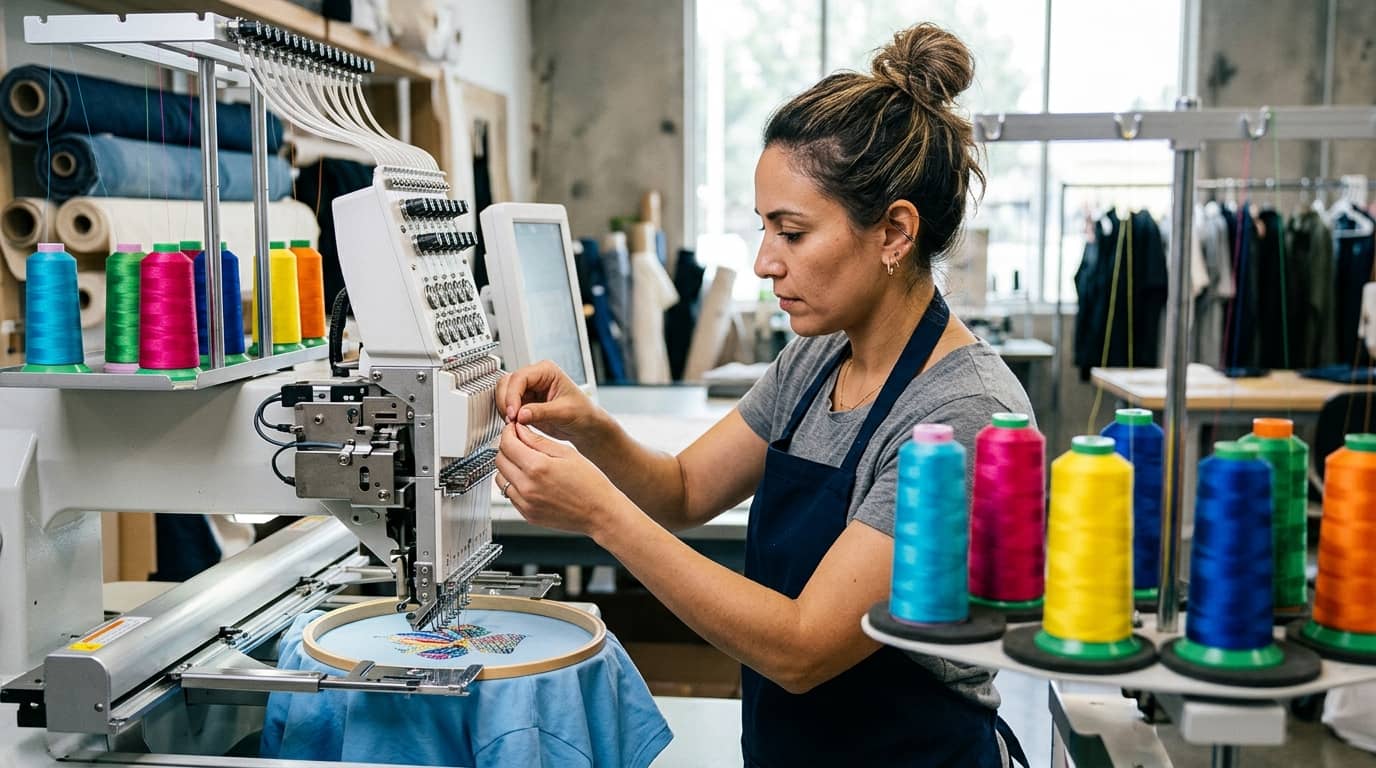 Embroidery Machine Operator Course