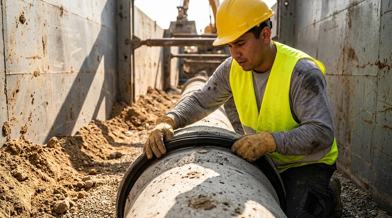 Concrete Pipe Installation training