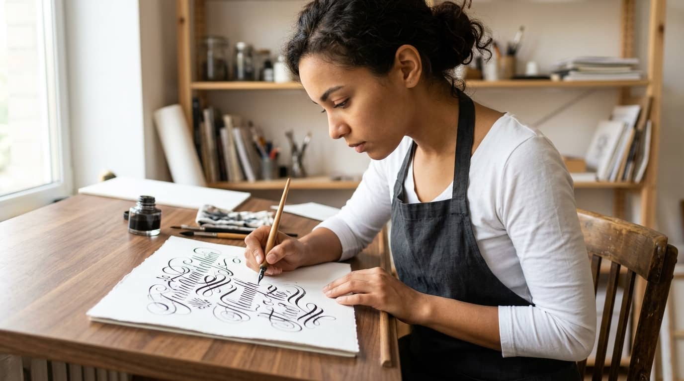Curso de Caligrafia e Lettering